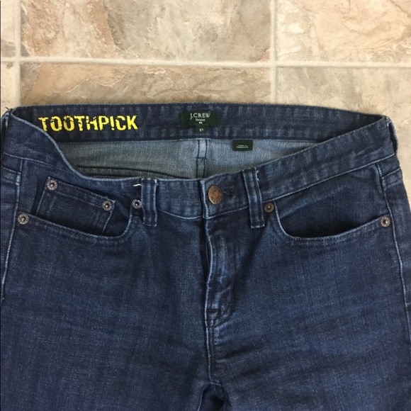 SALE
 J Crew Toothpick Stretch Denim Skinny JeansE5 - Picture 4 of 7